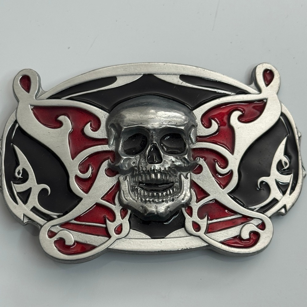 Great American‎ Products 2006 Skull Belt Buckle Fashion Accessory Made in Mexico